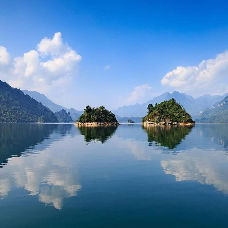 Ba Be Lakeside Bungalow Hotell Coc Pouc Eksteriør bilde