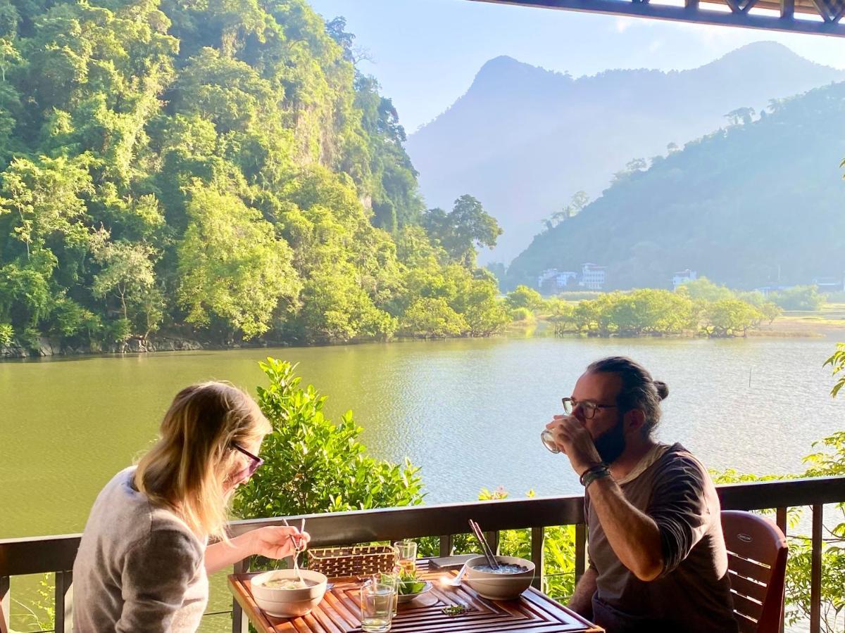 Ba Be Lakeside Bungalow Hotell Coc Pouc Eksteriør bilde