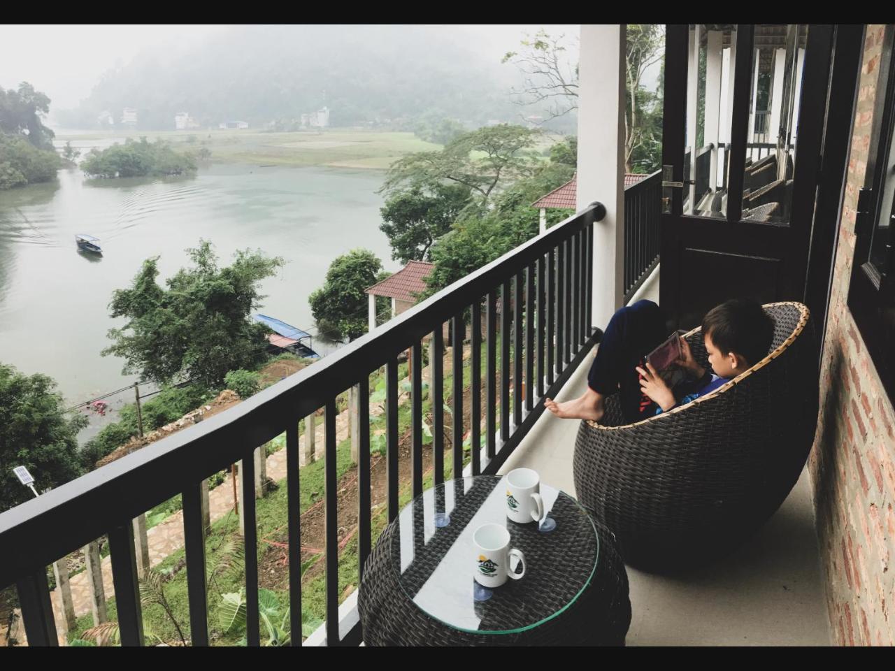 Ba Be Lakeside Bungalow Hotell Coc Pouc Eksteriør bilde